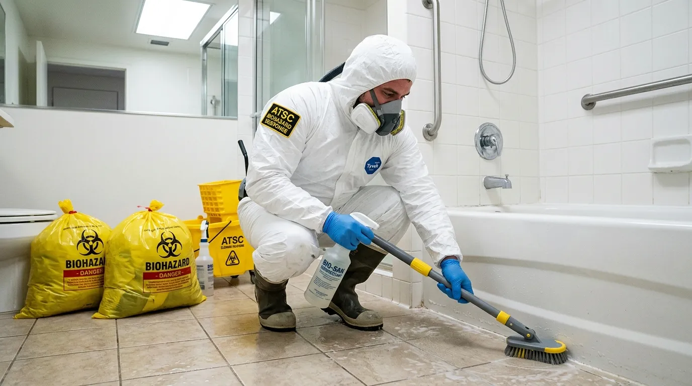 Decontamination equipment deployed for Blood Cleanup in Westerly